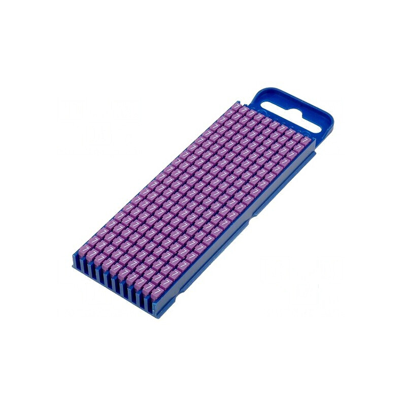 Markere Marcaj violet 2,8-3,8mm poliamidă -40÷85°C WIC | Electronic-mag.ro | Componente Electronice
