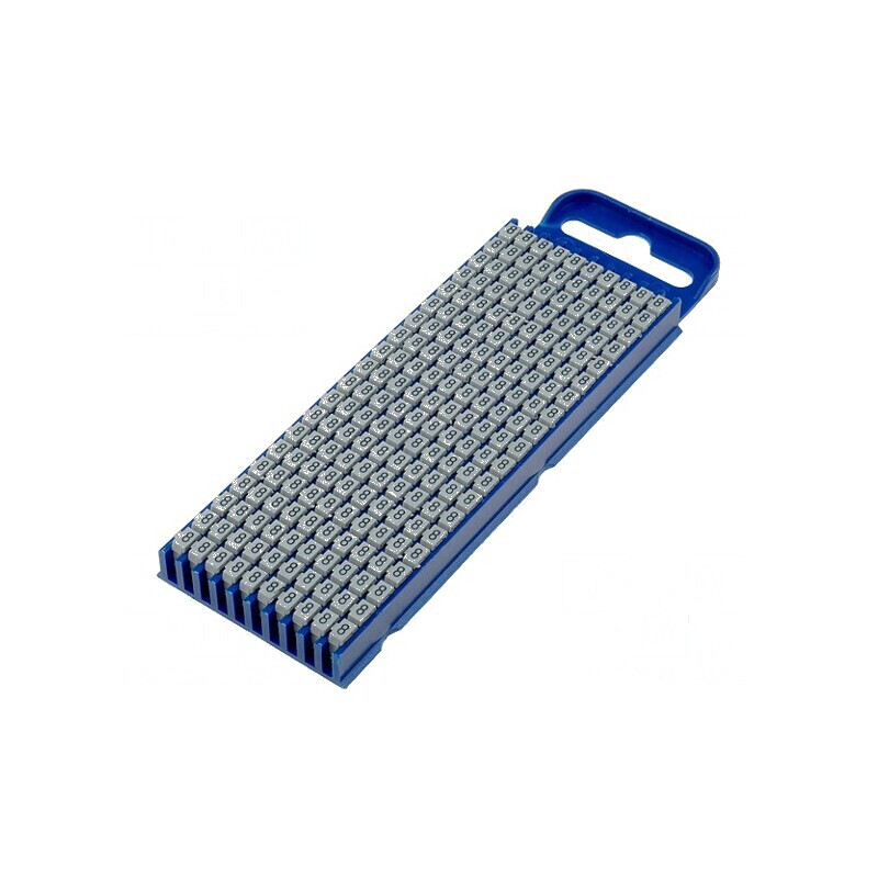 Markere Marcaj Poliamidă Gri 2,8-3,8mm -40÷85°C WIC, L: 3mm, 8 Bucăți | Electronic-mag.ro | Componente Electronice Markere Marcaj Poliamidă Gri 2,8-3,8mm -40÷85°C WIC, L: 3mm, 8 Bucăți | Electronic-mag.ro | Componente Electronice