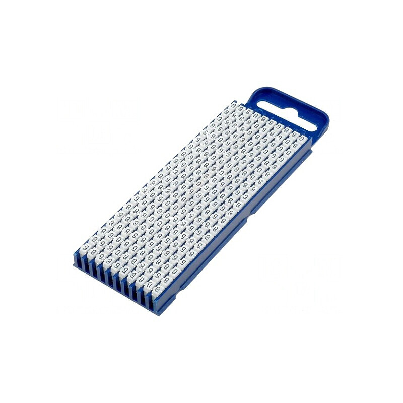 Markere Marcaj 9 Poliamidă Albă 2,8-3,8mm -40÷85°C WIC | Electronic-mag.ro | Componente Electronice