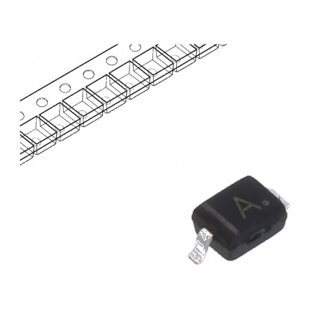 Diodă SMD 90V 150mA 4ns SOD123 Ufmax 1,2V | Electronic-mag.ro | Componente Electronice