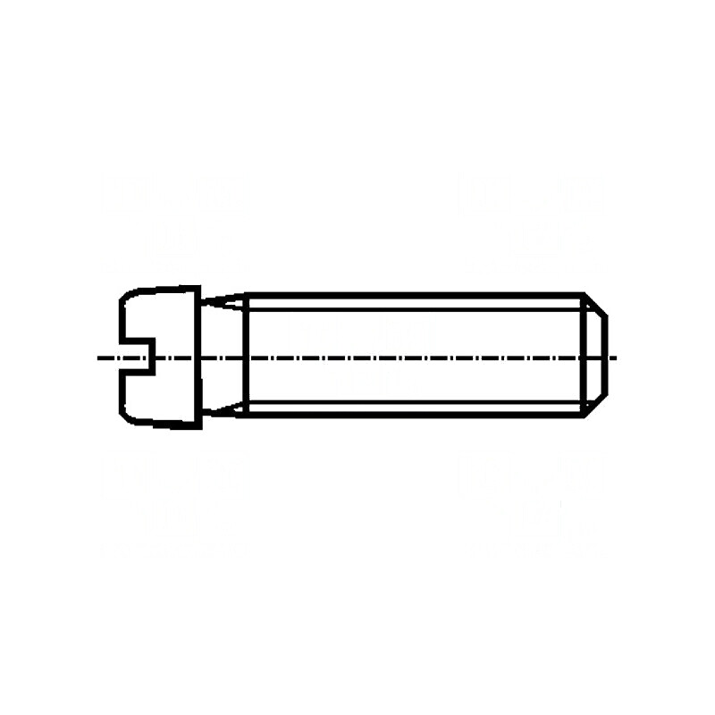 Şurub M3x8 Cap Rotund Crestat Oţel Zincat | Electronic-mag.ro | Componente Electronice