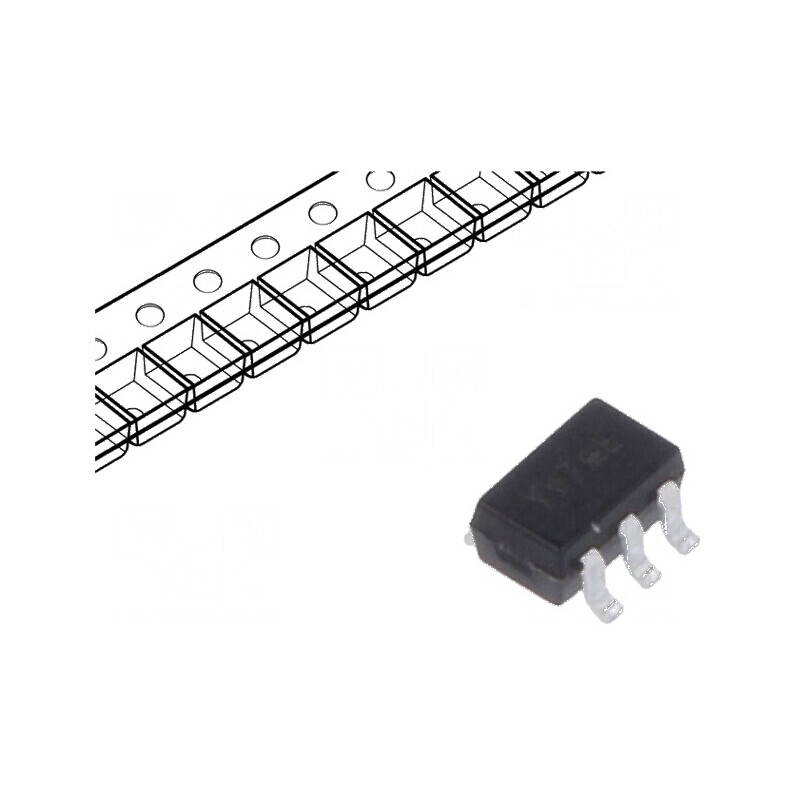 IC digital NOT SMD SOT353 1 Ch 2-5,5VDC -40-125°C rolă bandă | Electronic-mag.ro | Componente Electronice
