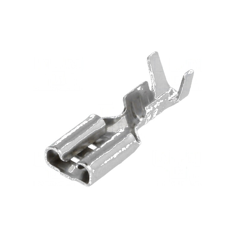 Terminal plat 4,8mm mamă 0,5÷1,25mm2 pentru cablu | Electronic-mag.ro | Componente Electronice
