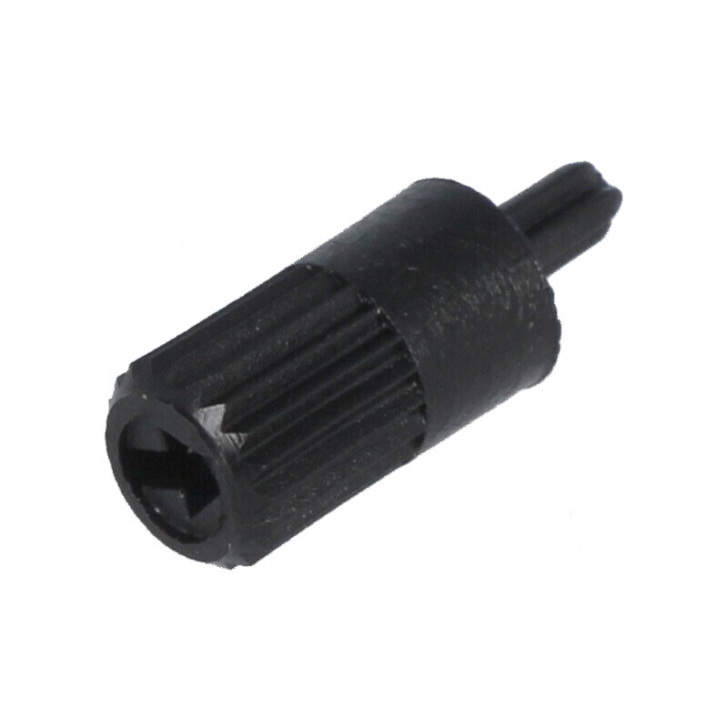 Buton rotativ negru Ø5mm pentru ax | Electronic-mag.ro | Componente Electronice Buton rotativ negru Ø5mm pentru ax | Electronic-mag.ro | Componente Electronice