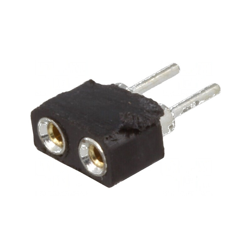 Conector şiruri pini soclu mamă 2 contacte THT | Electronic-mag.ro | Componente Electronice