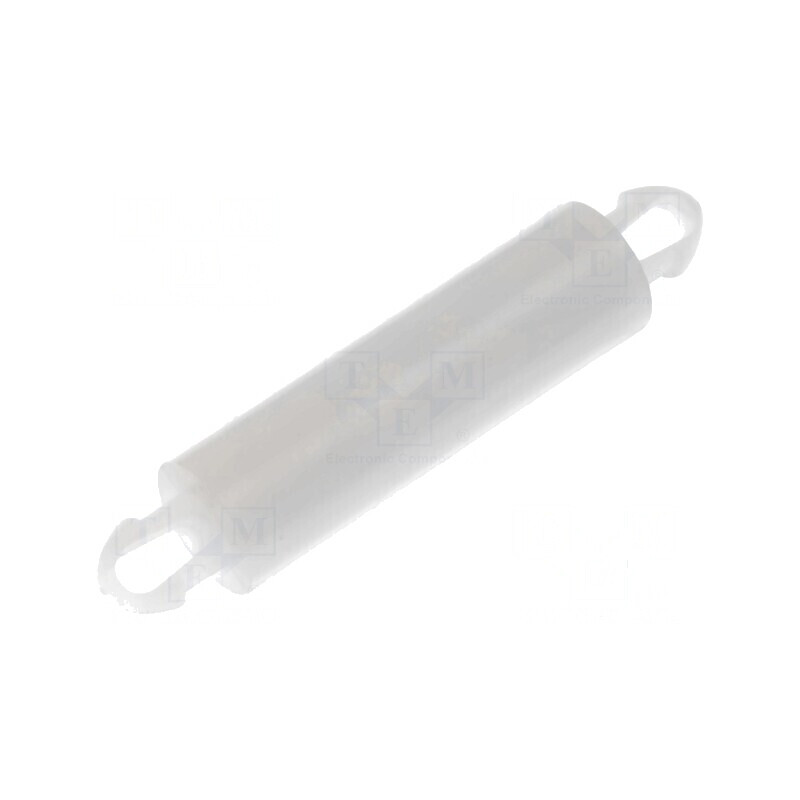 Distanţier PCB poliamidă 16mm clichet natural | Electronic-mag.ro | Componente Electronice