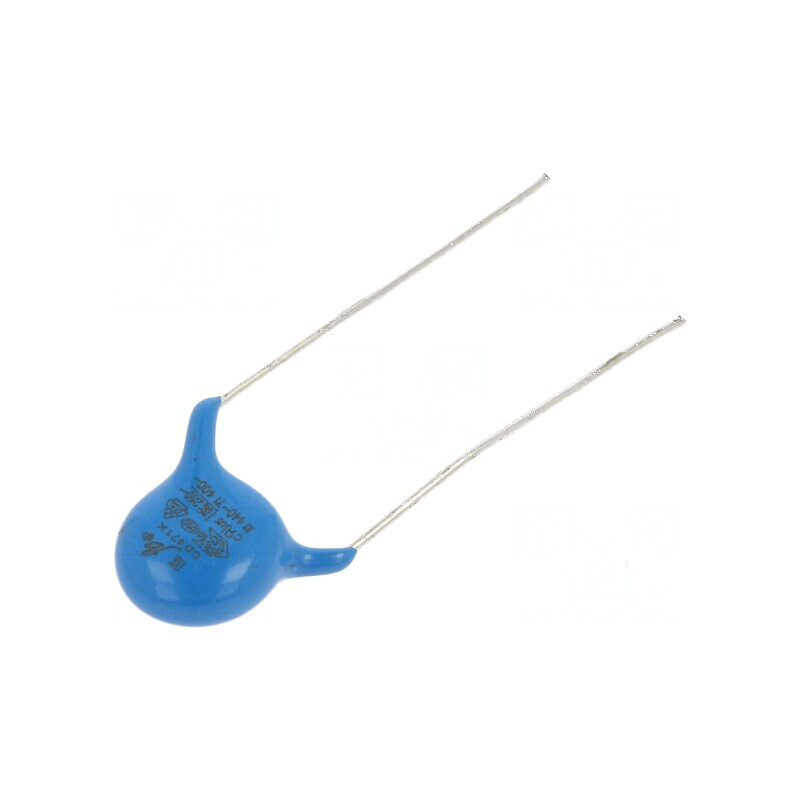 Condensator ceramic Y1 470pF 400VAC Y5P ±10% 10mm | Electronic-mag.ro | Componente Electronice