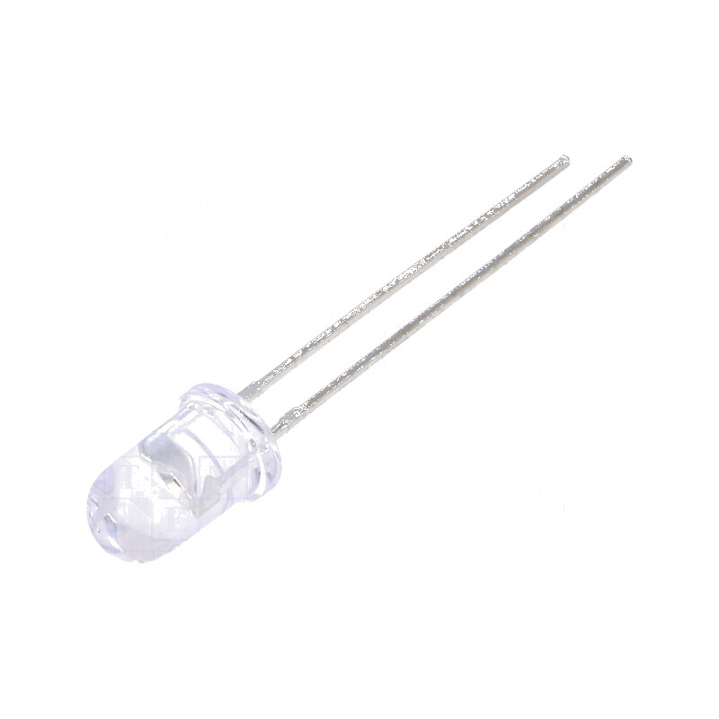 LED 5mm galben 600-1000mcd 45° convex | Electronic-mag.ro | Componente Electronice