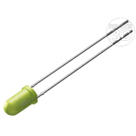 LED 3mm galben-verde 11-30V 85mcd 40° | Electronic-mag.ro | Componente Electronice