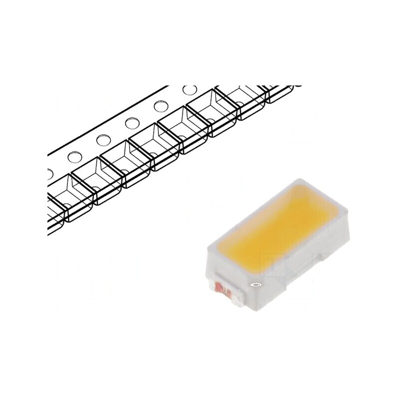Banda LED SMD 3014 Alb Rece 5000K 19-27lm 120° 60mA 60m | Electronic-mag.ro | Componente Electronice