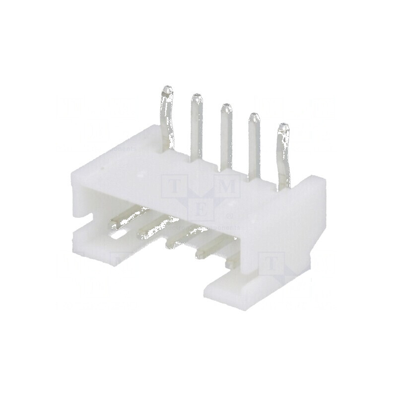 Conector cablu-placă soclu tată PIN 5 Pas 2mm THT 1A 100V | Electronic-mag.ro | Componente Electronice