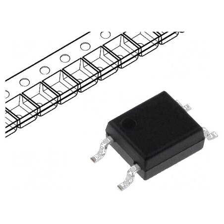Punte redresoare monofazată Urmax 100V 0,8A 25A MBF | Electronic-mag.ro | Componente Electronice