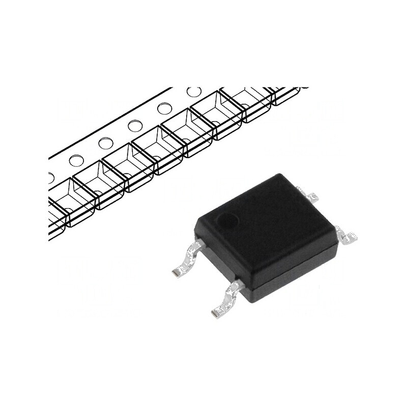Punte redresoare monofazată Urmax 800V 0,8A 25A MBF | Electronic-mag.ro | Componente Electronice