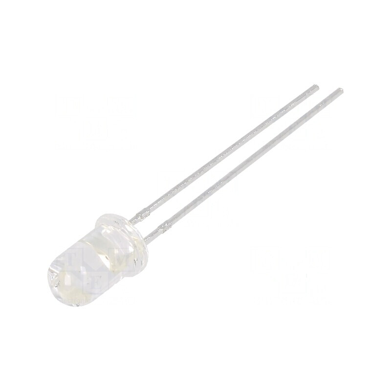 LED 5mm roșie 3000-7000mcd 16° 1,8-2,3VDC | Electronic-mag.ro | Componente Electronice