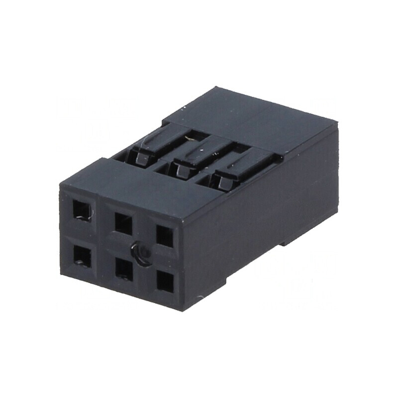 Conector şiruri pini mufă NSR/NDR mamă 6 pini fără contacte | Electronic-mag.ro | Componente Electronice Conector şiruri pini mufă NSR/NDR mamă 6 pini fără contacte | Electronic-mag.ro | Componente Electronice