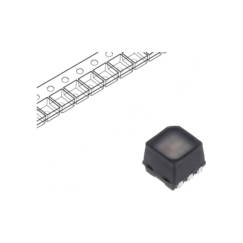 LED SMD RGB 2x2mm 110° 1,7-3,4V | Electronic-mag.ro | Componente Electronice