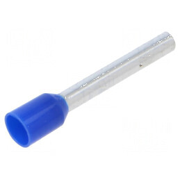 Vârf tub de capăt izolată cupru 2,5mm² 18mm cositorit | Electronic-mag.ro | Componente Electronice
