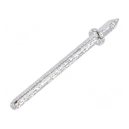 Vârf pin de lipire THT cositorit alamă 1mm 15,5mm | Electronic-mag.ro | Componente Electronice