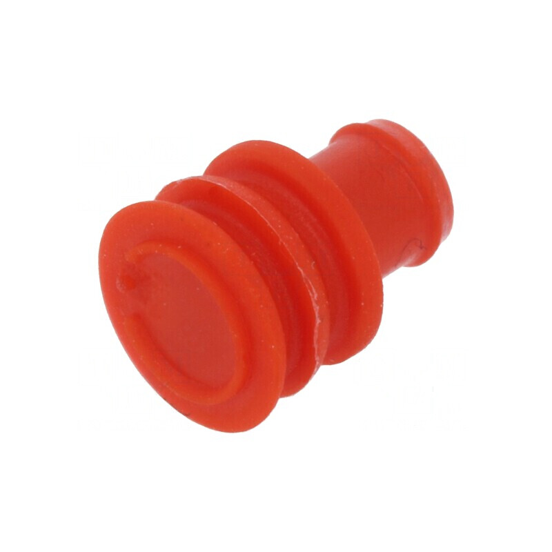 Pin de etanşare Superseal 1.5 roşie Øext 6,1mm Øorif 5,5mm | Electronic-mag.ro | Componente Electronice
