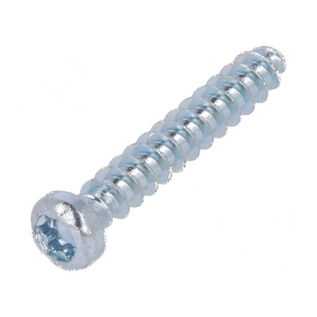 Şurub plastic 2,5x16 Cap rotund Torx® PLUS 8IP oţel | Electronic-mag.ro | Componente Electronice