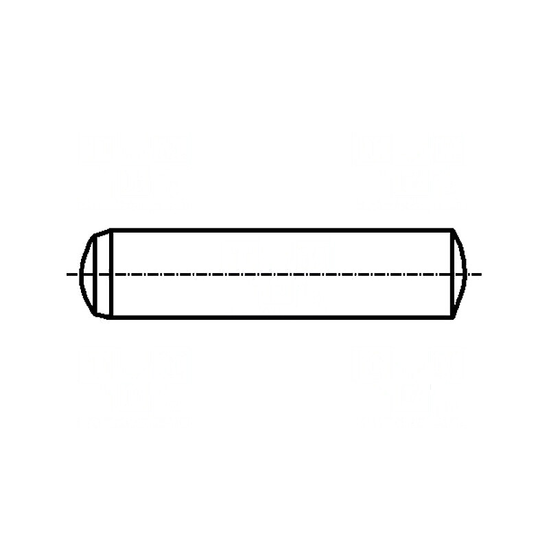 Ştift cilindric oţel BN 857 2mm x 10mm DIN 6325 ISO 8734 | Electronic-mag.ro | Componente Electronice