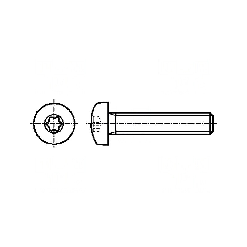 Şurub M3x8 Torx TX10 oțel inoxidabil A2 | Electronic-mag.ro | Componente Electronice