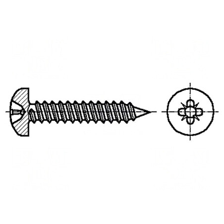 Şurub 3,5x16 Cap Rotund Pozidriv PZ2 Oțel Inoxidabil A2 | Electronic-mag.ro | Componente Electronice