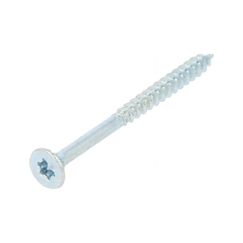 Şurub lemn 4x50 Torx TX20 oţel zincat | Electronic-mag.ro | Componente Electronice