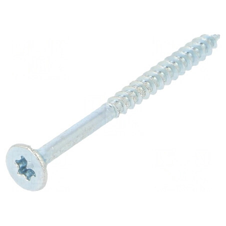 Şurub lemn 4x50 Torx TX20 oţel zincat | Electronic-mag.ro | Componente Electronice