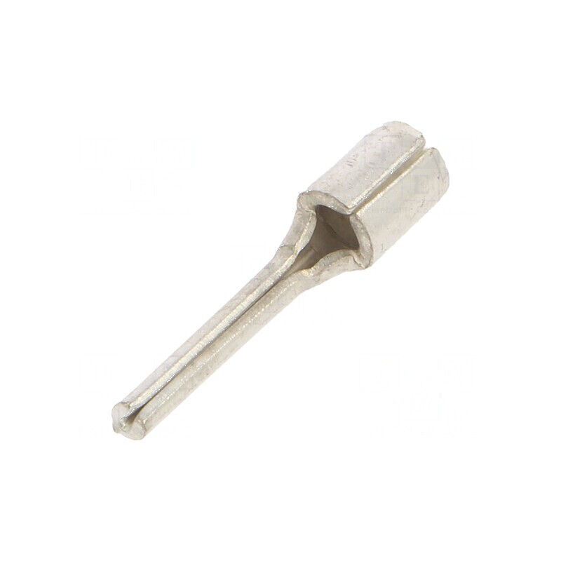 Vârf tip ac 1,8mm 2,5mm2 crimpat pe cablu drept neizolat | Electronic-mag.ro | Componente Electronice