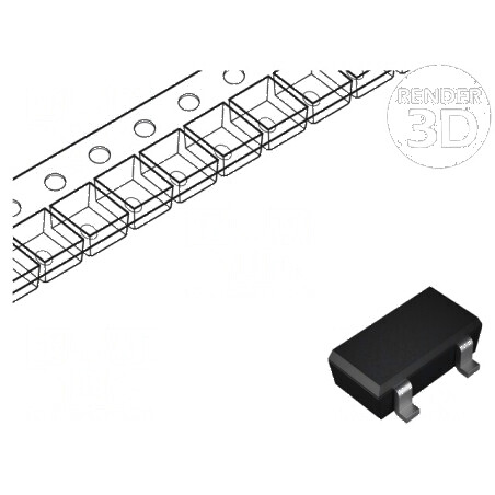 Diodă Schottky SMD 70V 70mA SOT323 | Electronic-mag.ro | Componente Electronice