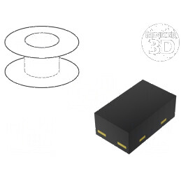 Diodă Zener SMD 0,25W 6,2V DFN1006-2 SOD882 | Electronic-mag.ro | Componente Electronice