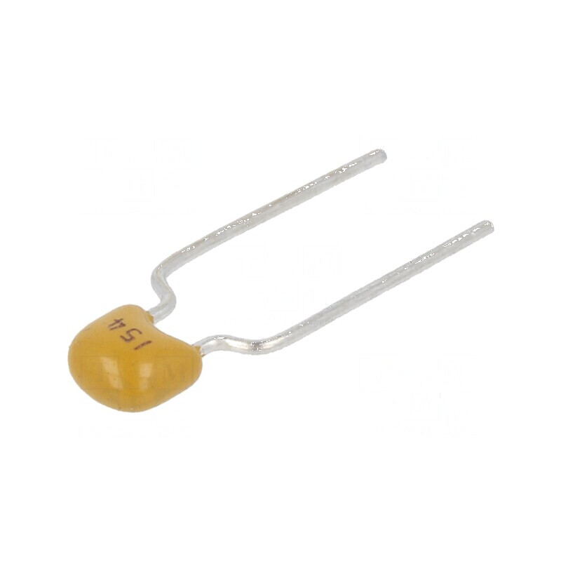 Condensator ceramic 150nF 50V Y5V ±10% THT 5mm | Electronic-mag.ro | Componente Electronice