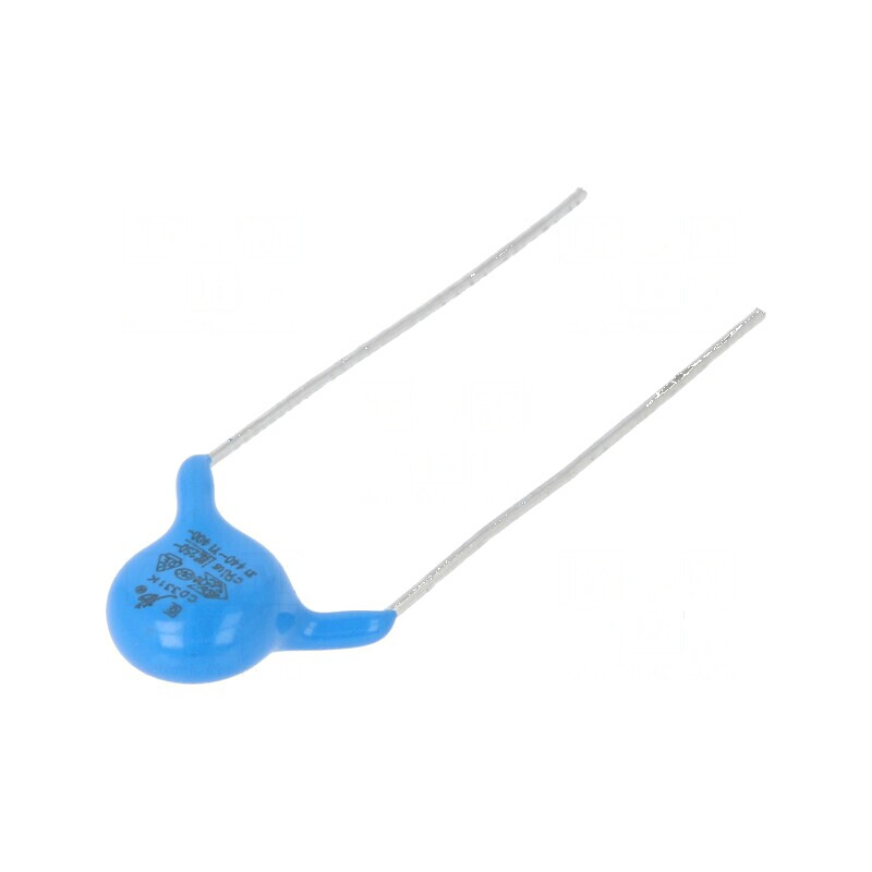 Condensator ceramic Y1 330pF 400VAC Y5P ±10% 10mm | Electronic-mag.ro | Componente Electronice