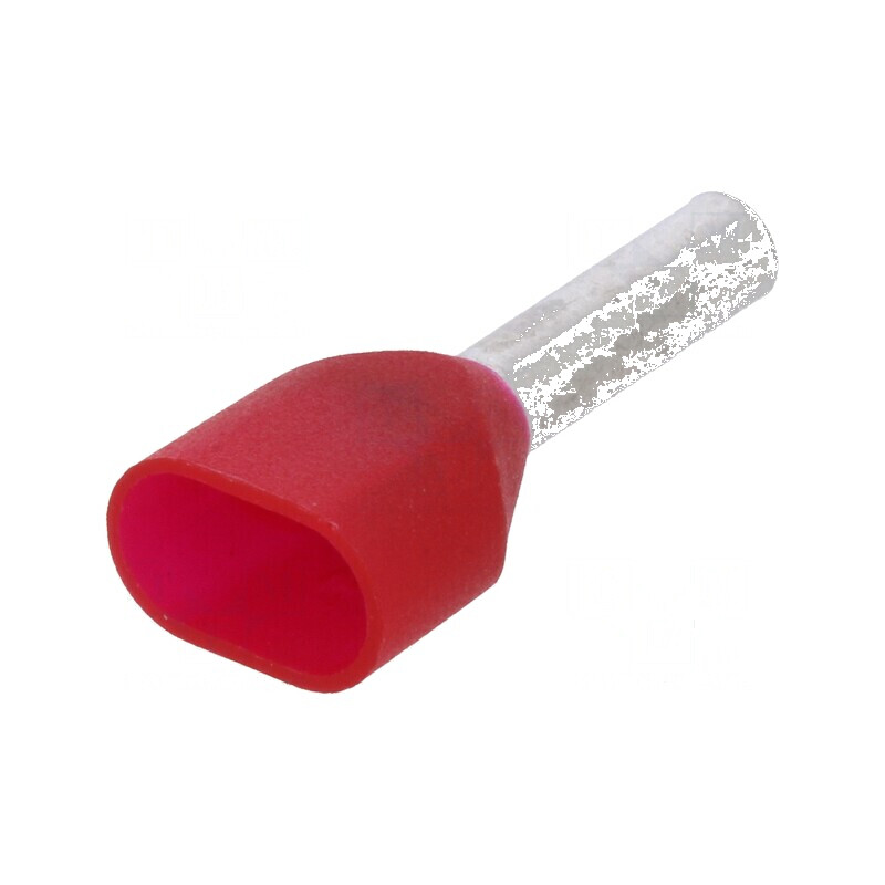 Vârf tub capăt izolată dublă cupru 1mm² 8mm cositorit | Electronic-mag.ro | Componente Electronice Vârf tub capăt izolată dublă cupru 1mm² 8mm cositorit | Electronic-mag.ro | Componente Electronice