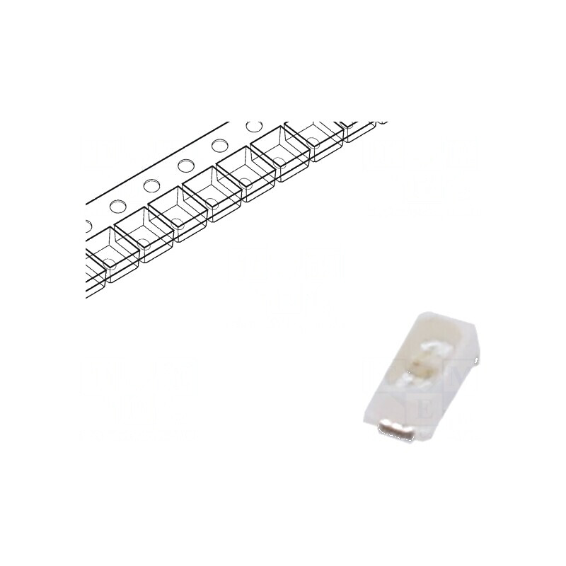 LED SMD 0603 Albastru 200-300mcd 1,65x0,8x0,55mm 120° 20mA | Electronic-mag.ro | Componente Electronice