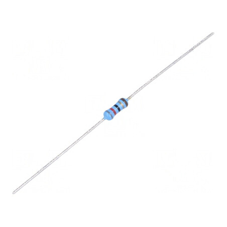 Rezistor film subțire THT 82Ω 600mW ±1% Ø2,5x6,5mm 50ppm/°C | Electronic-mag.ro | Componente Electronice