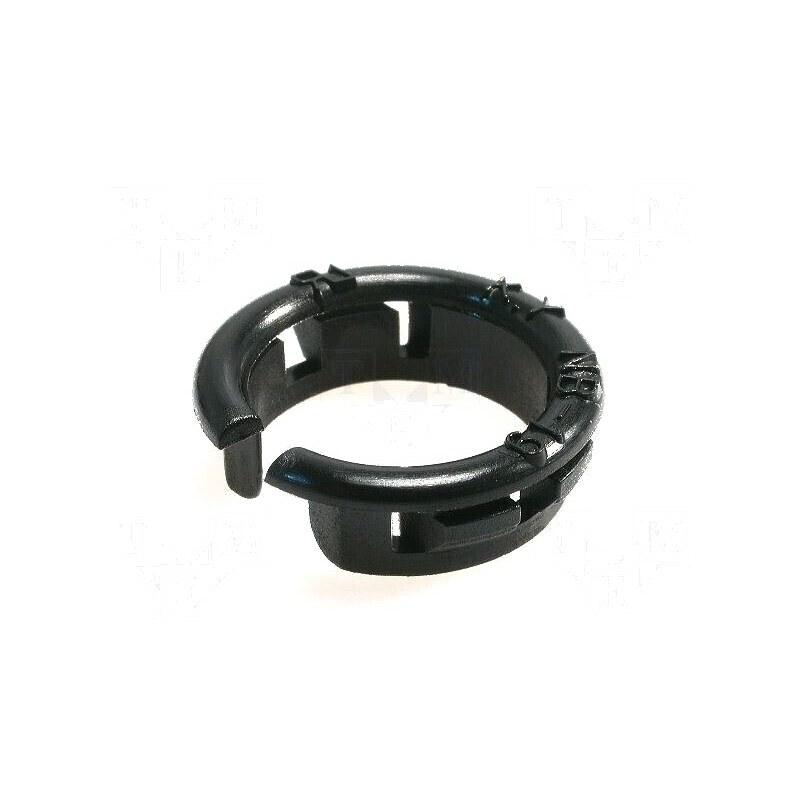 Manșon poliamidă neagră 1,6mm | Electronic-mag.ro | Componente Electronice