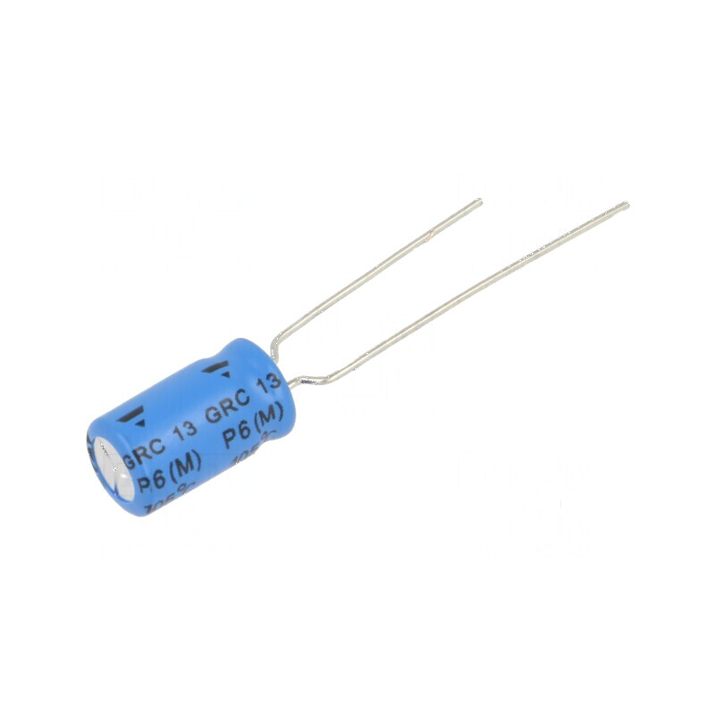 Condensator electrolitic THT 10uF 100VDC 2,5mm ±20% | Electronic-mag.ro | Componente Electronice