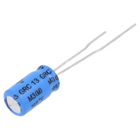 Condensator electrolitic THT 33uF 63VDC ±20% 2000h -40÷105°C | Electronic-mag.ro | Componente Electronice