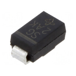 Diodă redresoare SMD 400V 1A 1,8us DO214AC SMA Ufmax 1,1V | Electronic-mag.ro | Componente Electronice