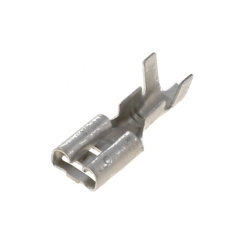 Terminal plat 4,8mm mamă 0,5mm 1,5÷2,5mm2 crimpat pe cablu | Electronic-mag.ro | Componente Electronice