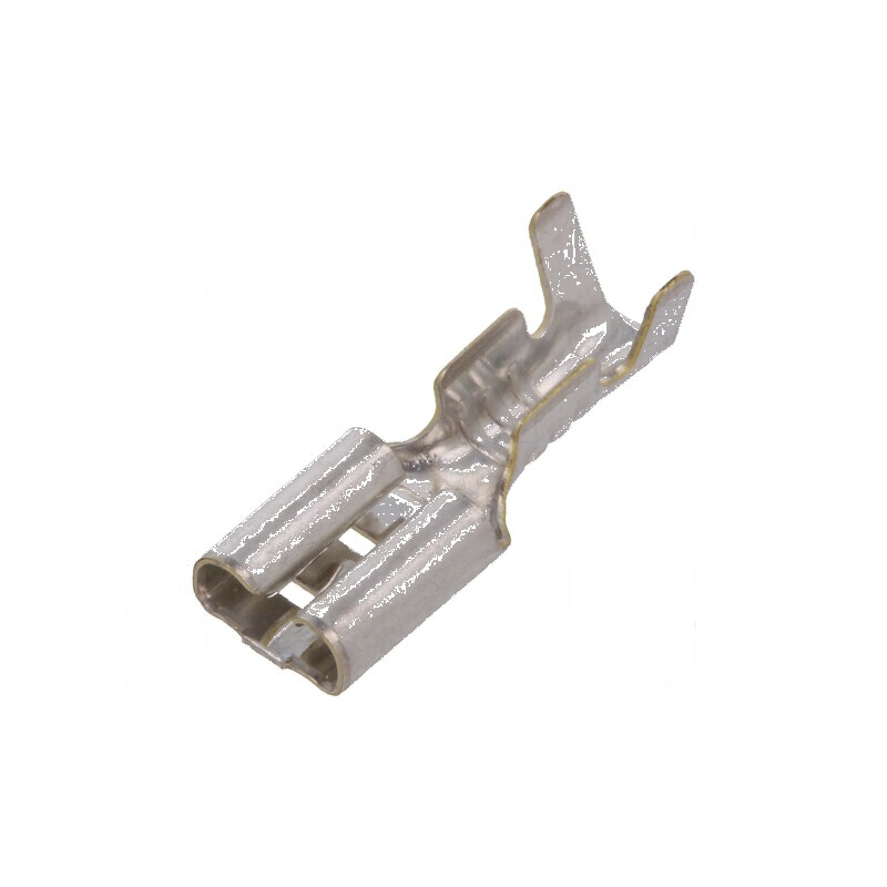 Terminal plat 4,8mm 0,8mm mamă pentru cablu 1,5÷2,5mm² crimpat | Electronic-mag.ro | Componente Electronice