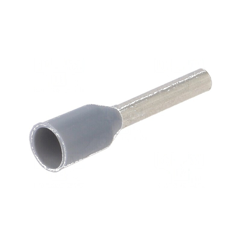 Vârf tub capăt izolată cupru 0,75mm2 8mm gri cositorit | Electronic-mag.ro | Componente Electronice Vârf tub capăt izolată cupru 0,75mm2 8mm gri cositorit | Electronic-mag.ro | Componente Electronice