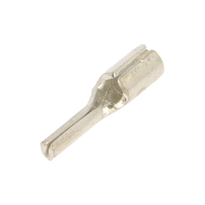 Vârf ac 1,8mm 1,5mm2 crimpat pe cablu drept neizolat | Electronic-mag.ro | Componente Electronice