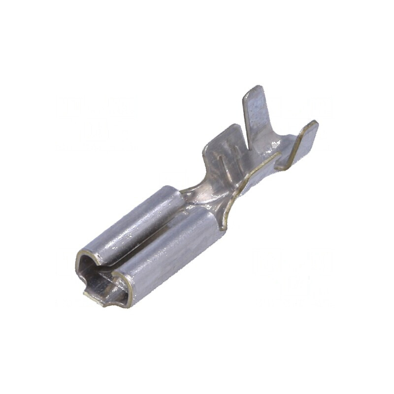 Terminal plat 2,8mm mamă 0,5-1,25mm² crimpat pe cablu | Electronic-mag.ro | Componente Electronice