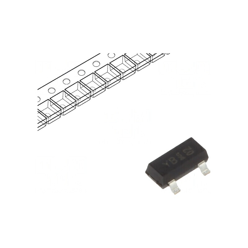 Tranzistor P-MOSFET 60V 0,14A SOT23 | Electronic-mag.ro | Componente Electronice