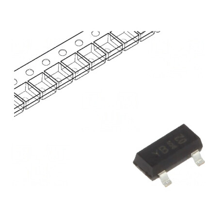 Tranzistor P-MOSFET 60V 0,14A SOT23 | Electronic-mag.ro | Componente Electronice