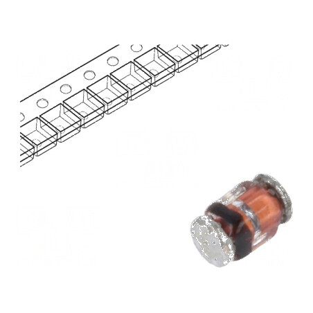 Diodă Zener 0,5W 6,8V SMD MicroMELF 2uA BZM55 | Electronic-mag.ro | Componente Electronice
