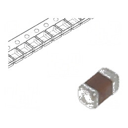 Condensator ceramic MLCC 220nF 35V X7R ±10% SMD 0402 | Electronic-mag.ro | Componente Electronice